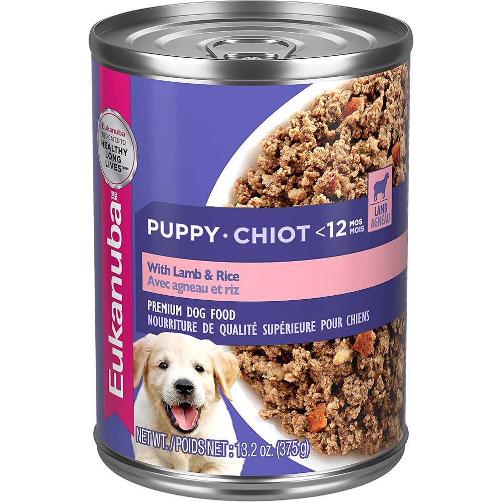 Eukanuba Lamb & Rice Puppy Canned Dog Food 375g