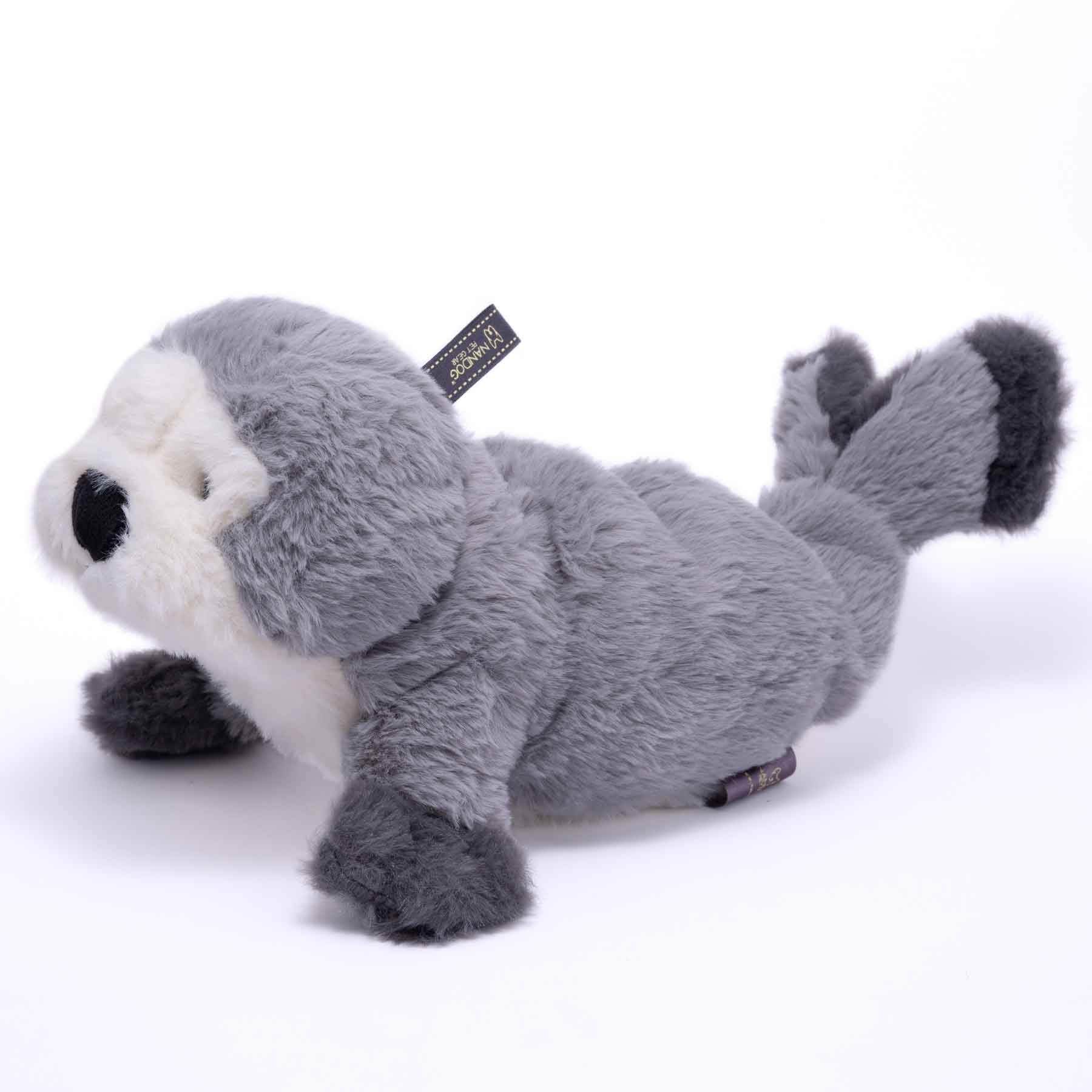 Nandog My BFF Seal Squeaker Plush Dog Toy