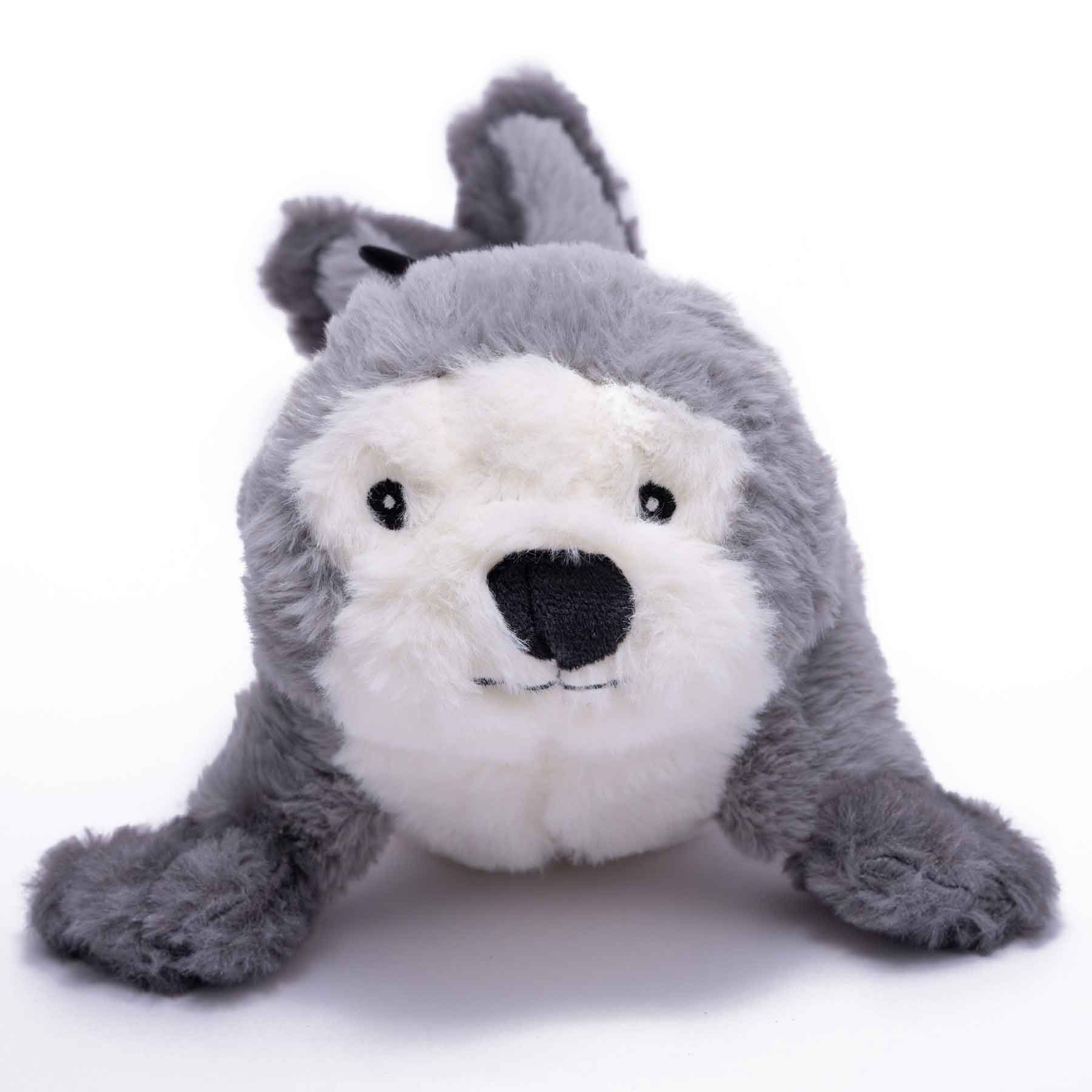Nandog My BFF Seal Squeaker Plush Dog Toy