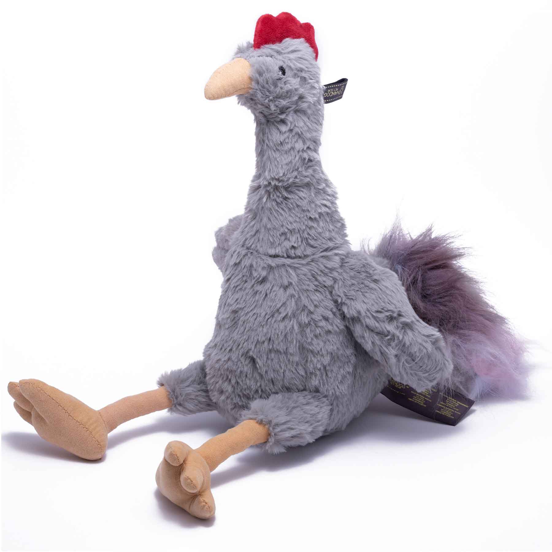 Nandog My BFF Chicken Squeaker Plush Dog Toy