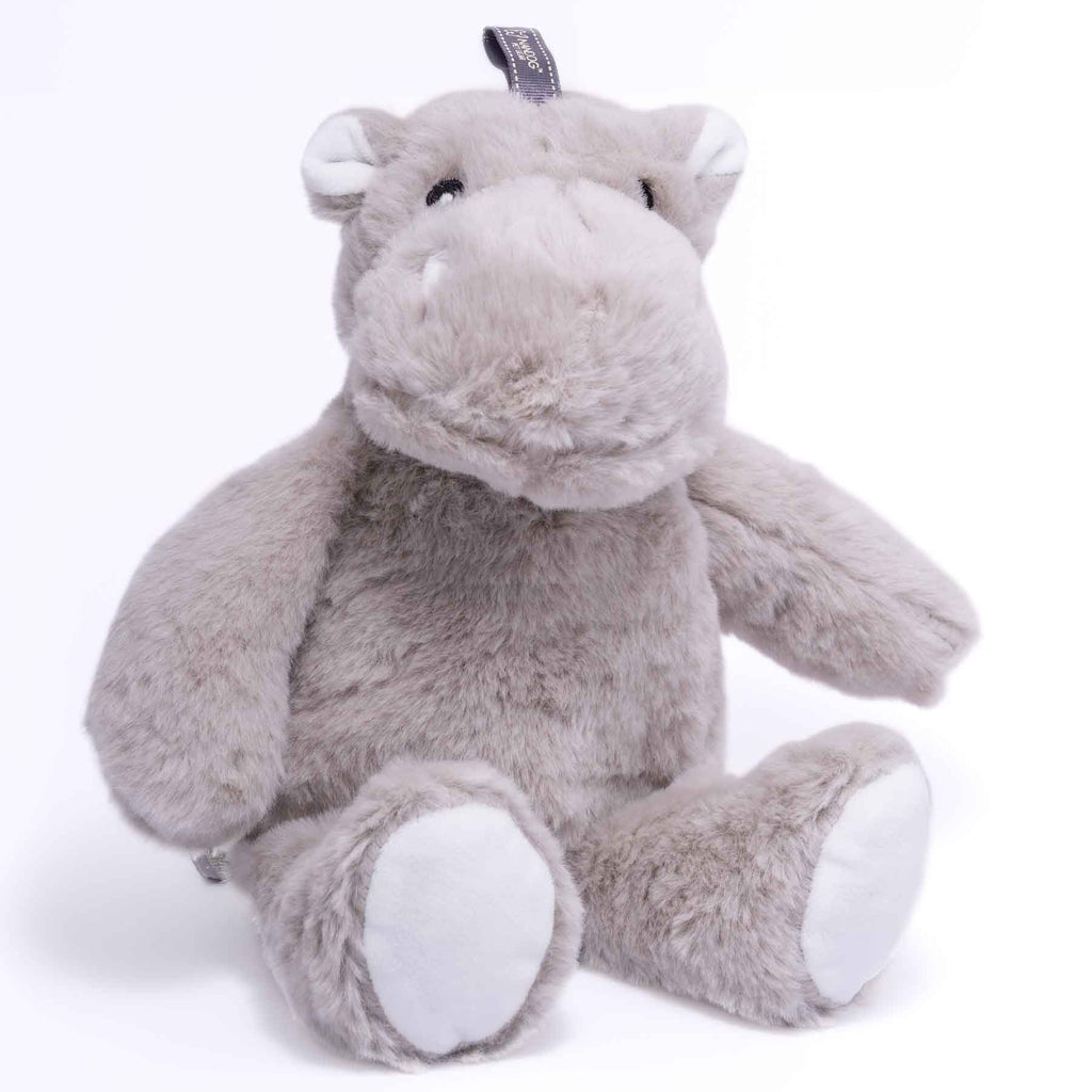 Nandog My BFF Hippo Squeaker Plush Dog Toy