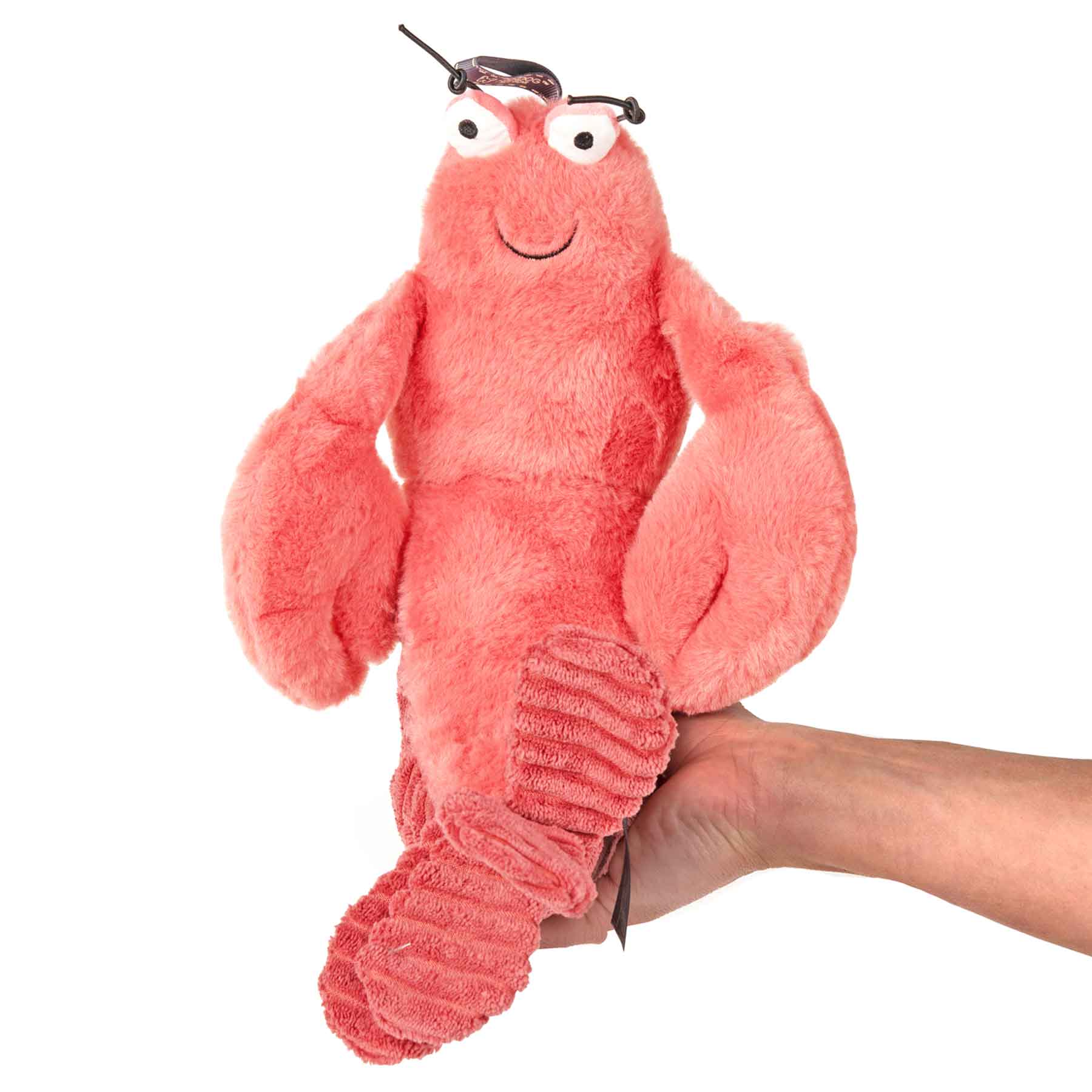 Nandog My BFF Lobster Squeaker Plush Dog Toy