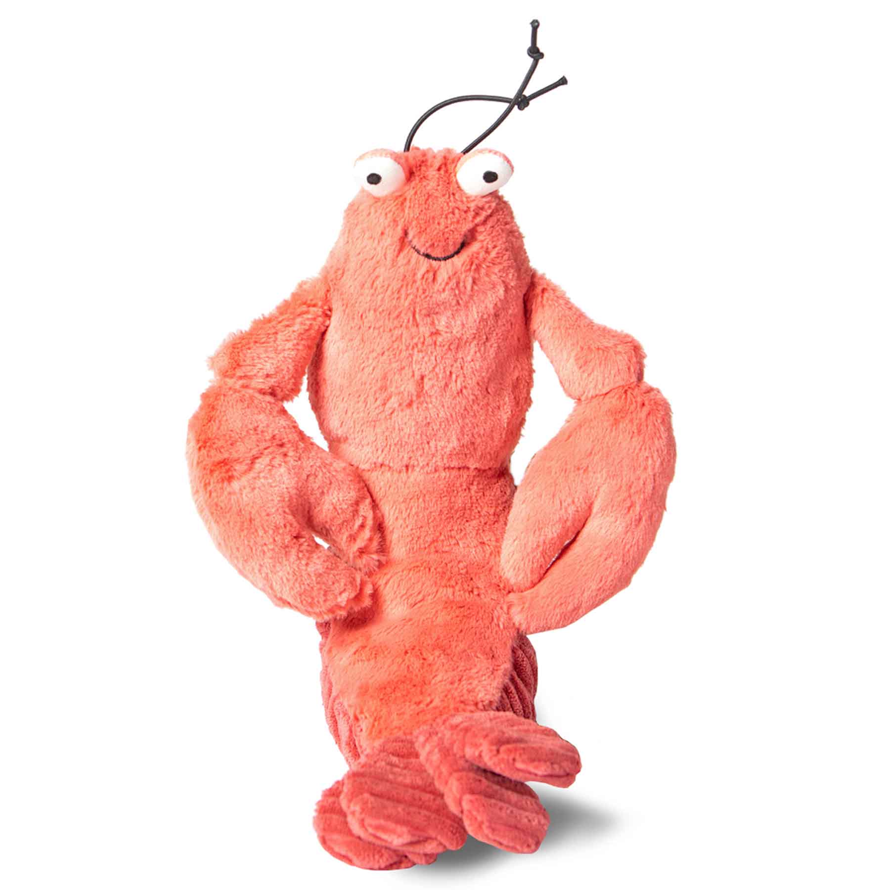 Nandog My BFF Lobster Squeaker Plush Dog Toy