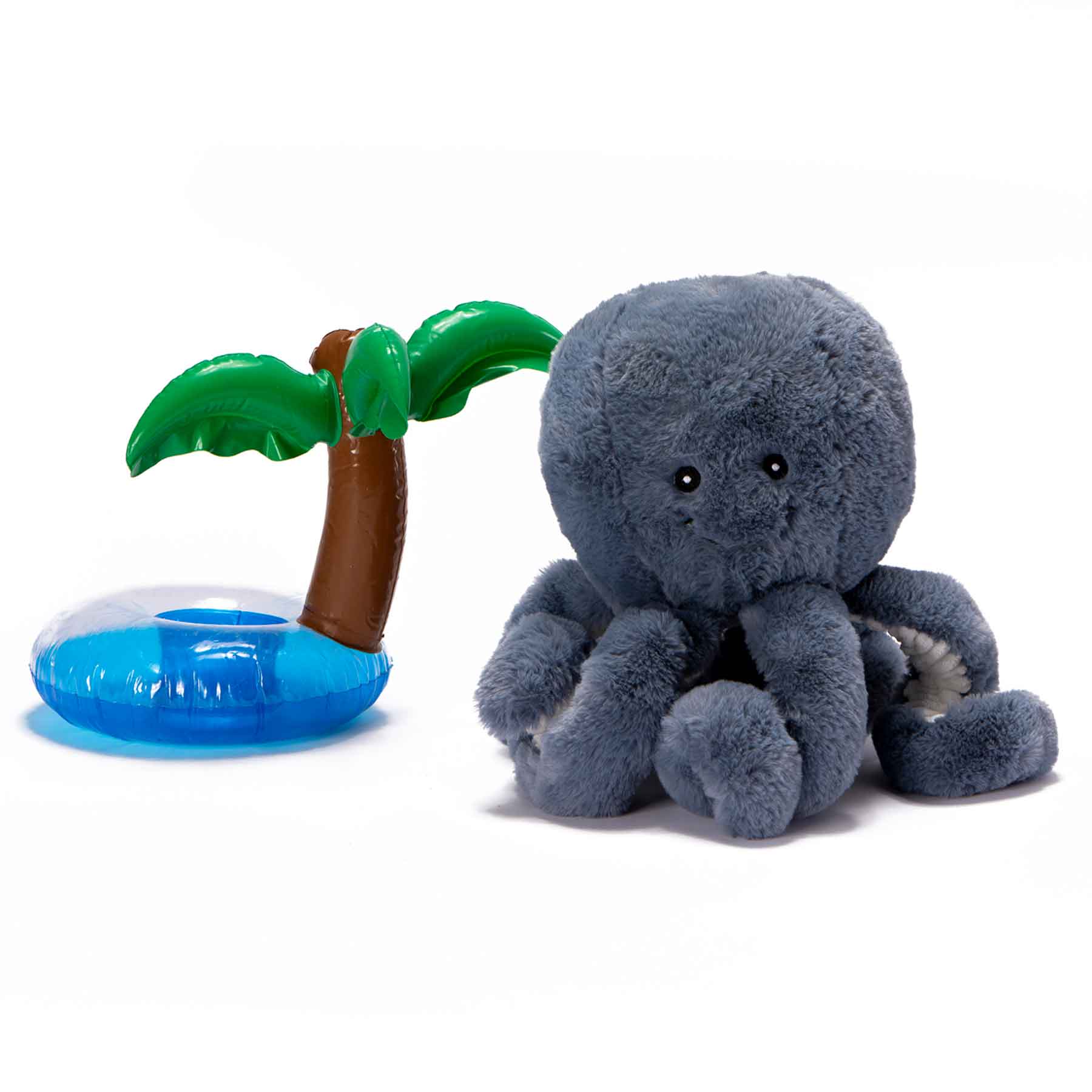 Nandog My BFF Octopus Squeaker Plush Dog Toy