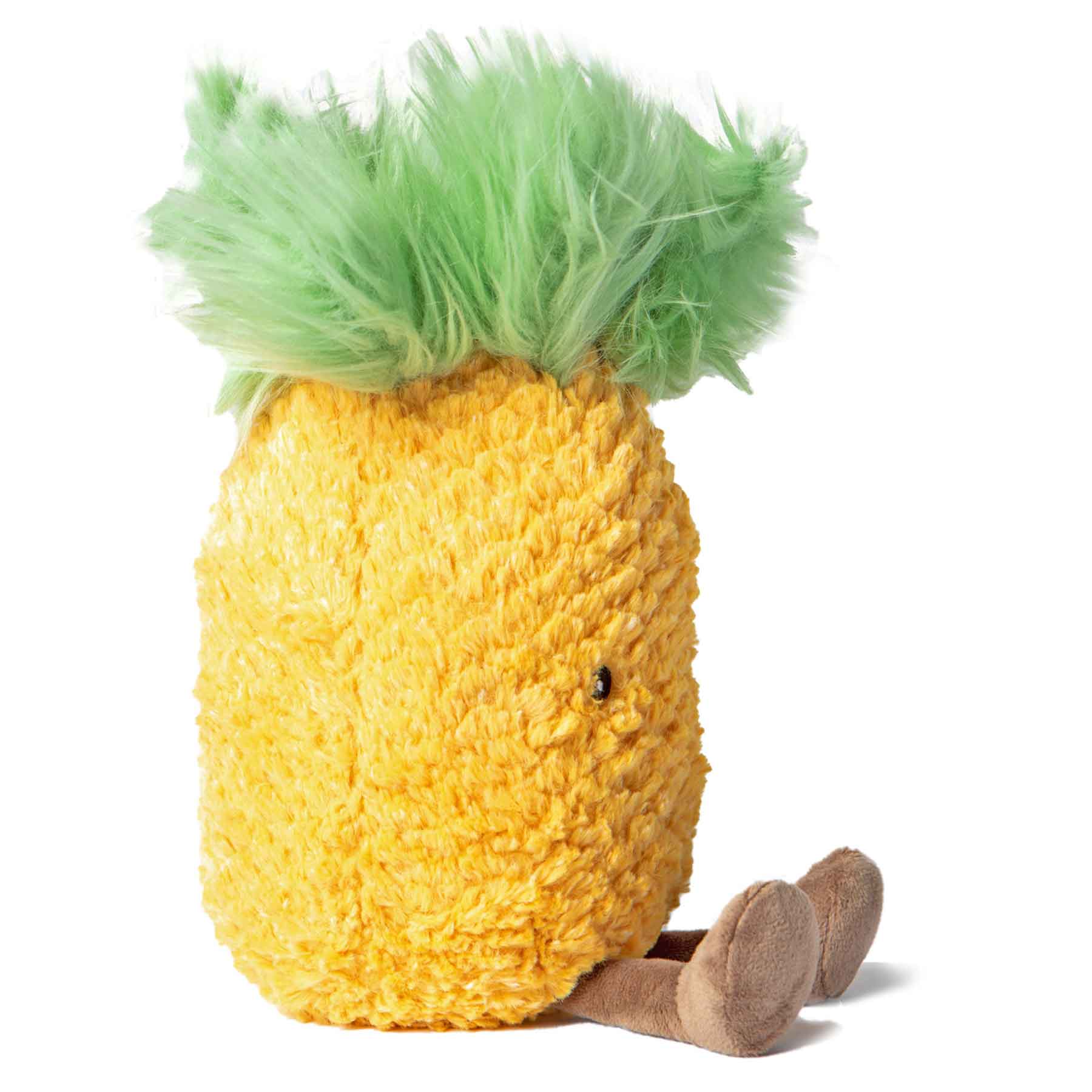 Nandog My BFF Pineapple Squeaker Plush Dog Toy