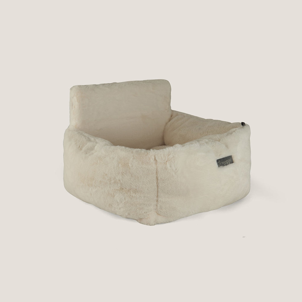 Nandog Luxe Dog Car Seat (Cloud Ivory)