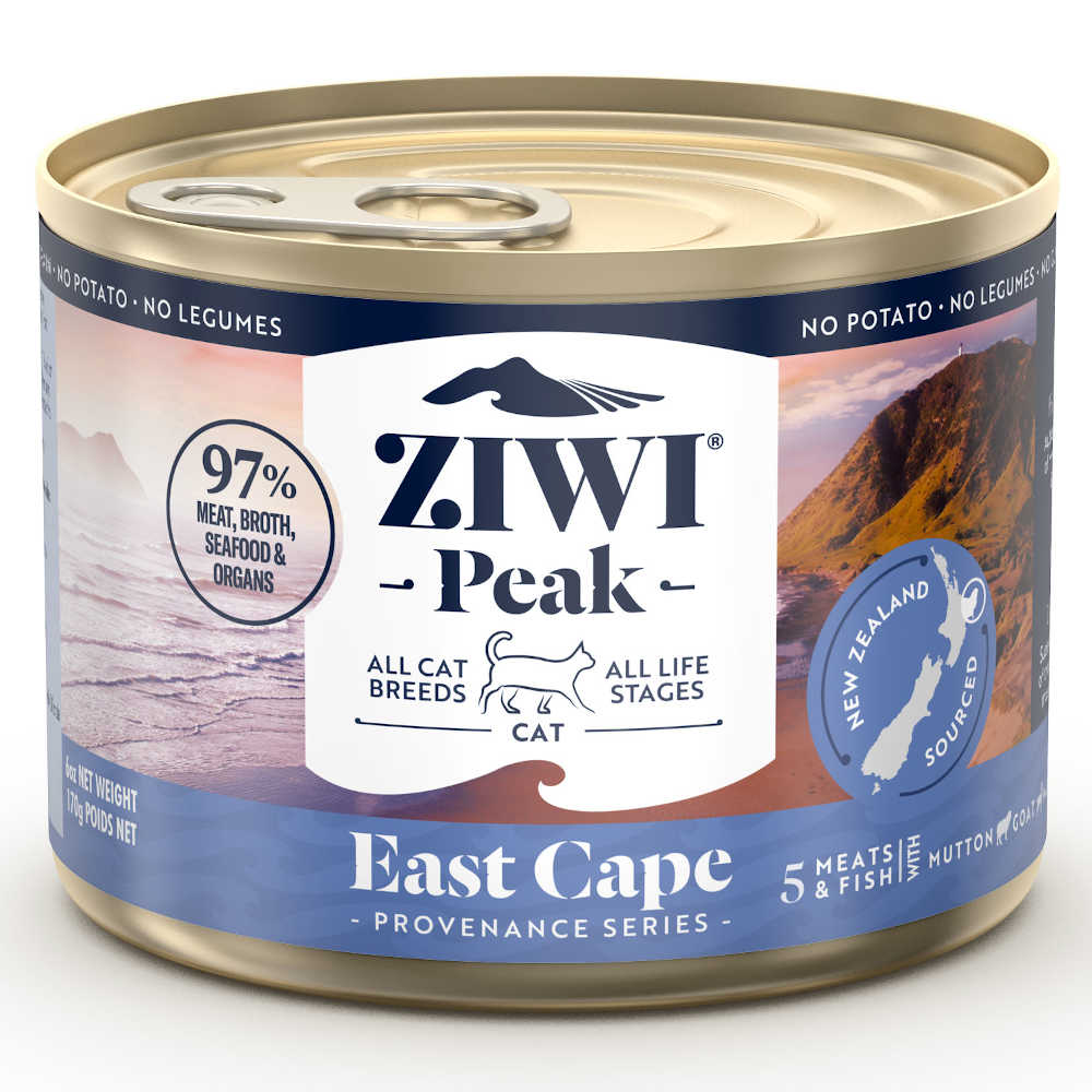 15% OFF: Ziwi Peak Provenance East Cape Grain-Free Canned Cat Food 170g