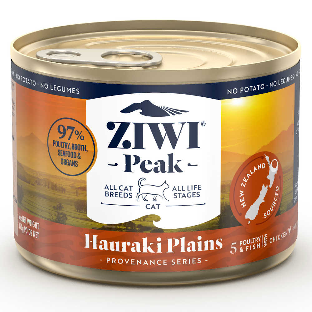 10% OFF: Ziwi Peak Provenance Hauraki Plains Grain-Free Canned Cat Food 170g