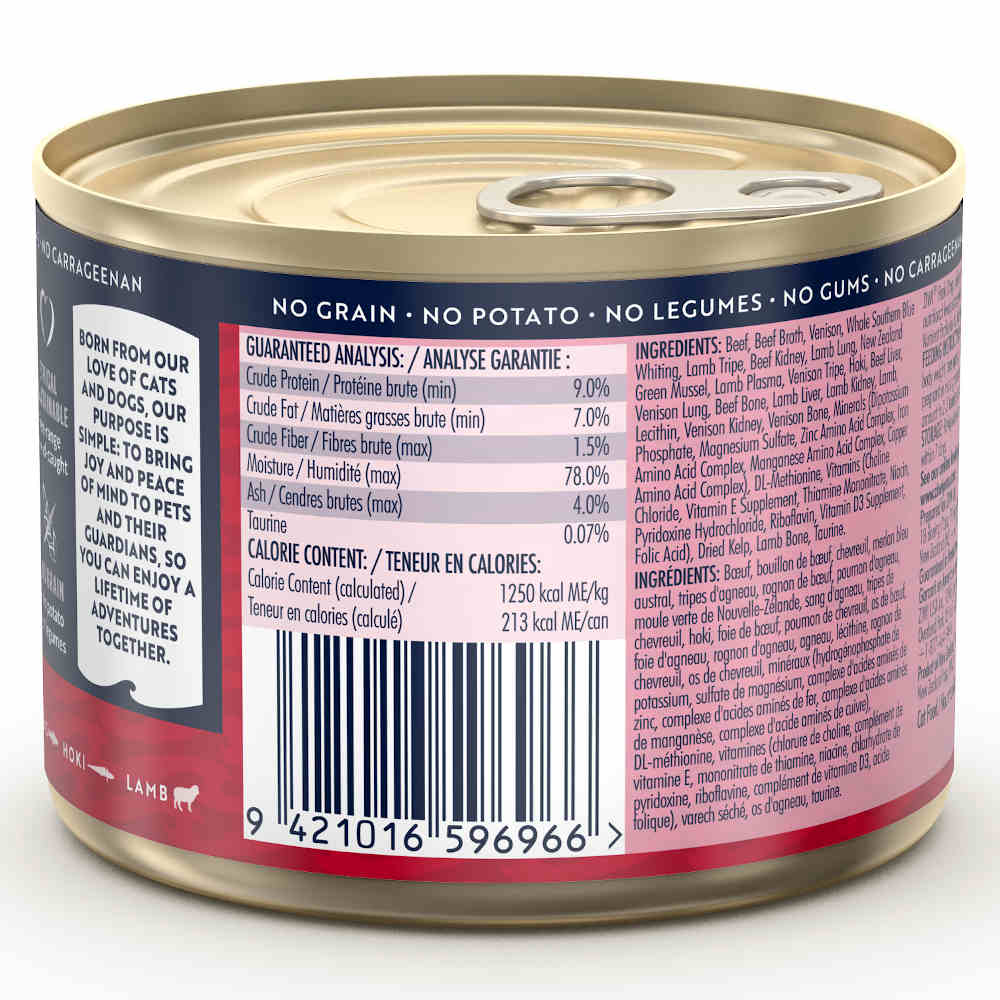 20% OFF: Ziwi Peak Provenance Otago Valley Grain-Free Canned Cat Food 170g